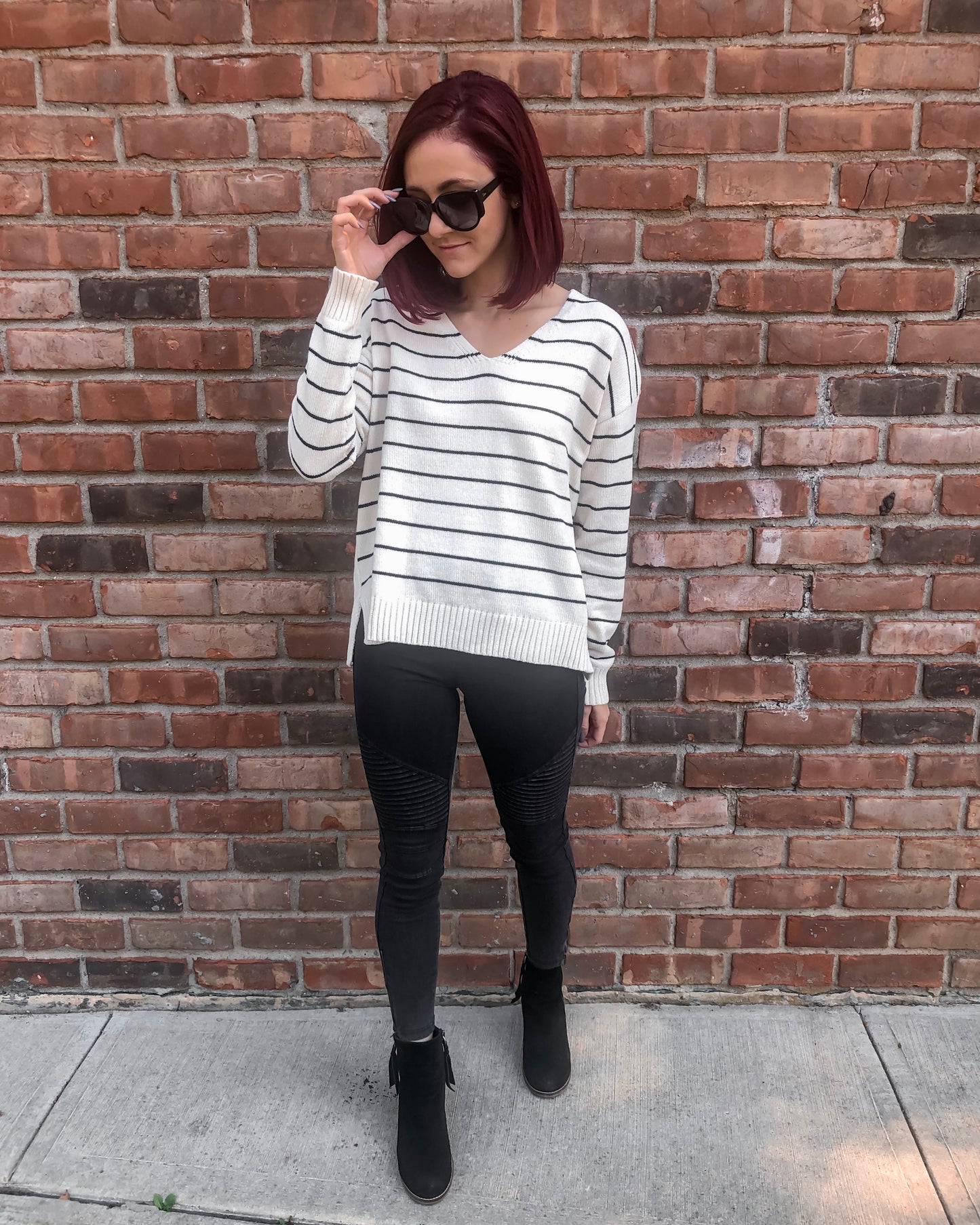 The Moto Legging - La Sorella Boutique