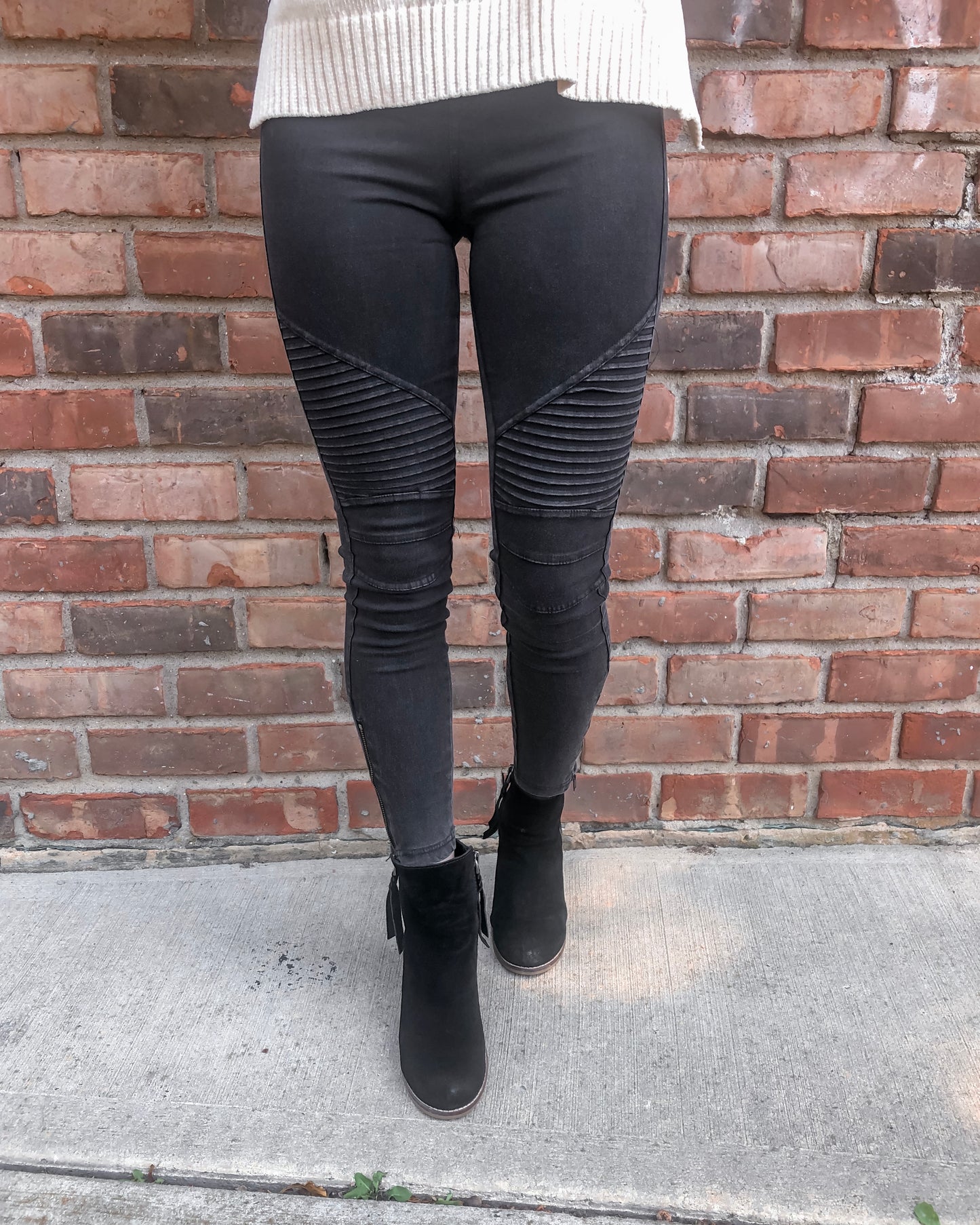 The Moto Legging - La Sorella Boutique