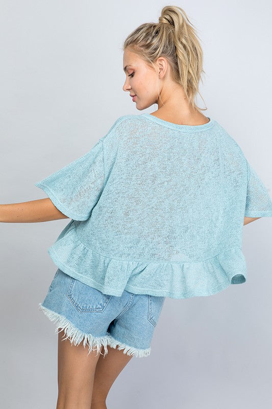 The Babydoll Top - La Sorella Boutique
