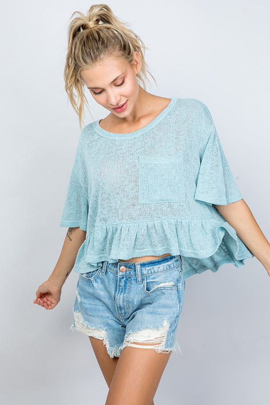 The Babydoll Top - La Sorella Boutique