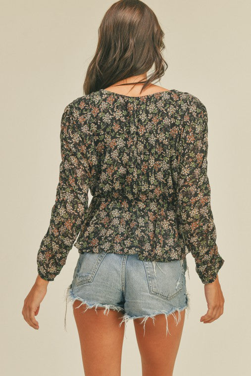 The Clover Blouse - La Sorella Boutique