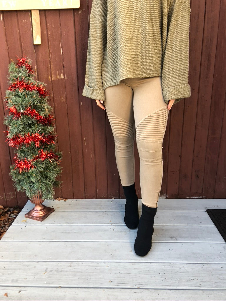 The Moto Legging - La Sorella Boutique