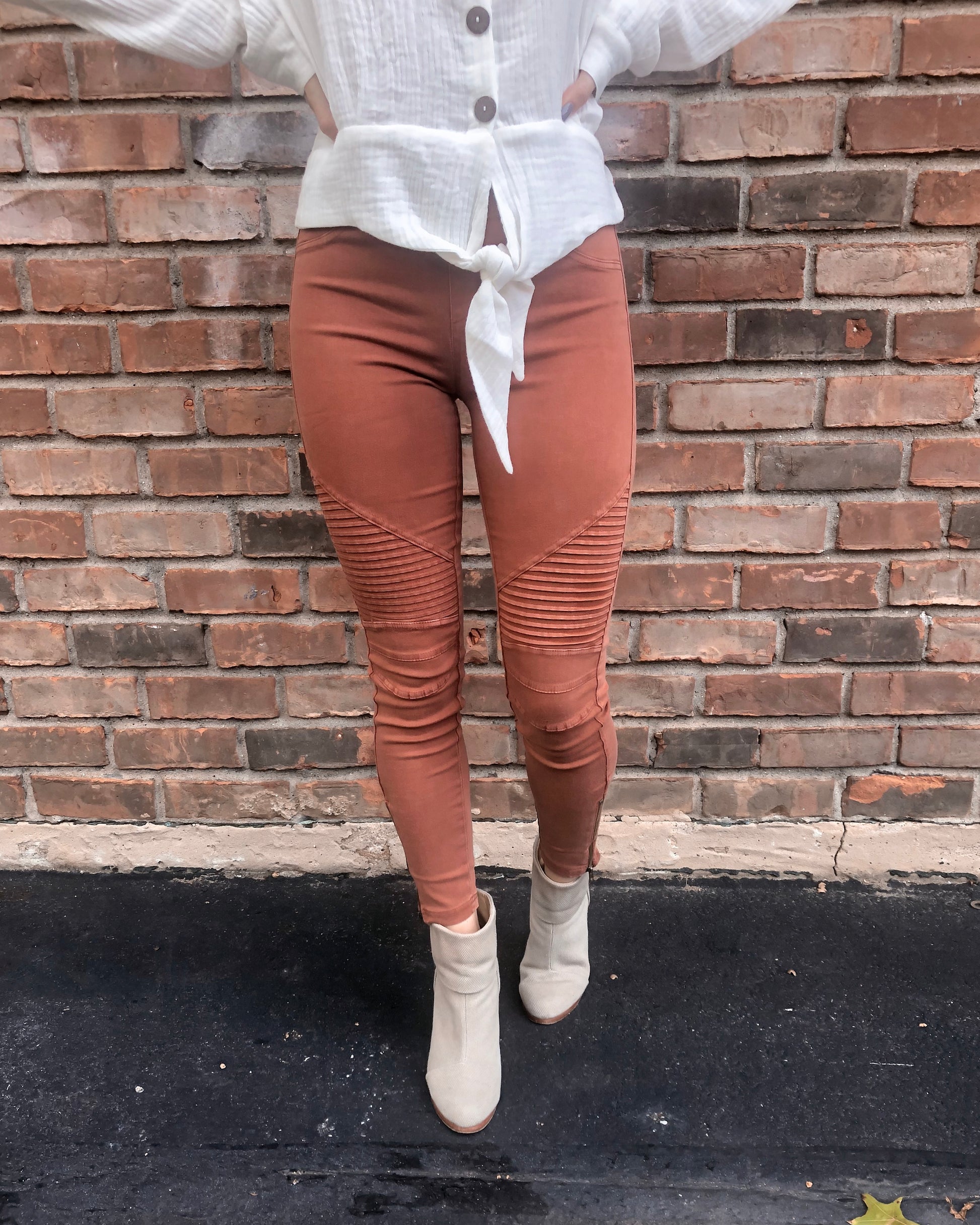 The Moto Legging - La Sorella Boutique