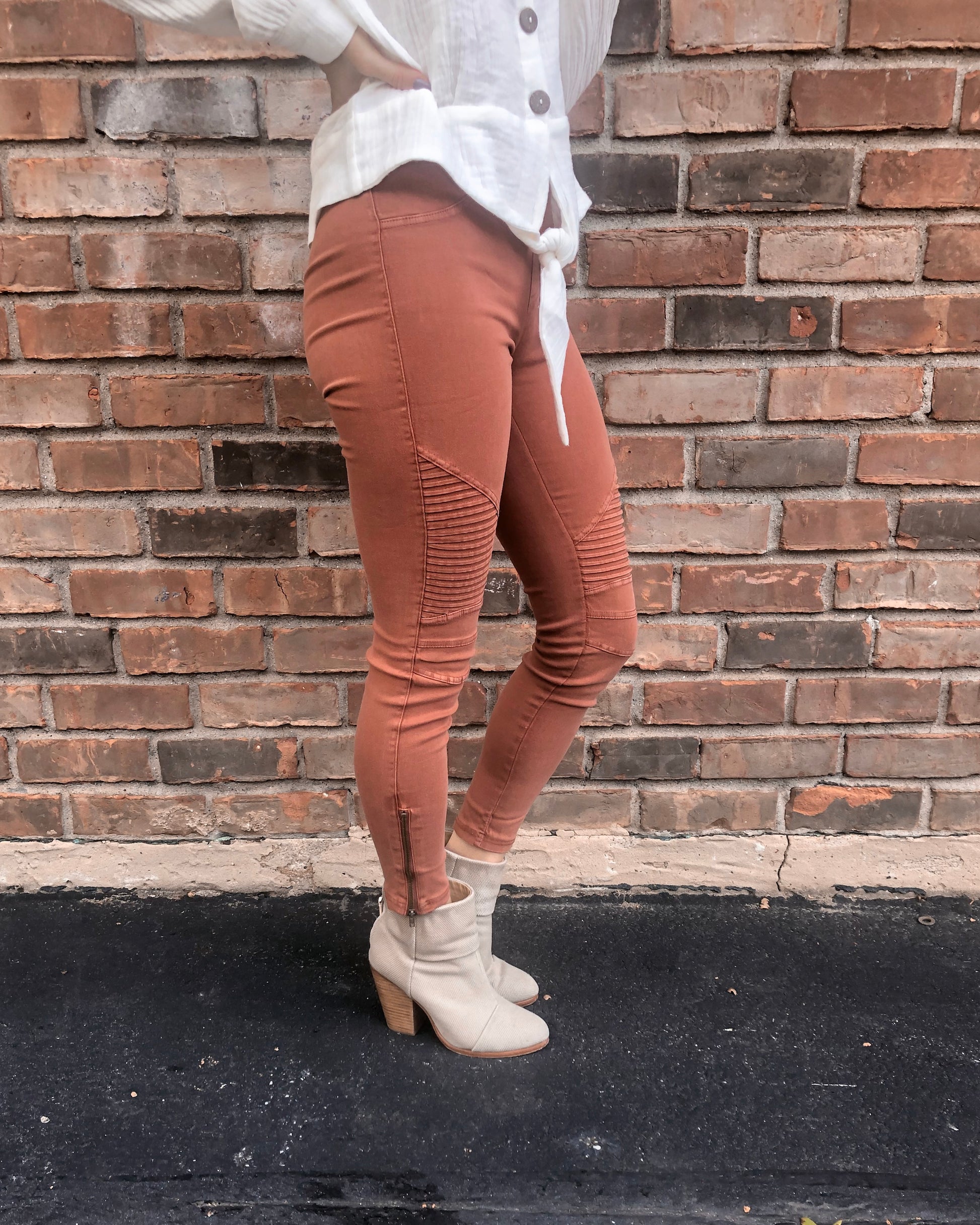 The Moto Legging - La Sorella Boutique